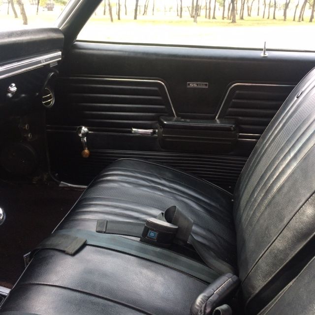 1969 Black Chevrolet Chevelle Coupe