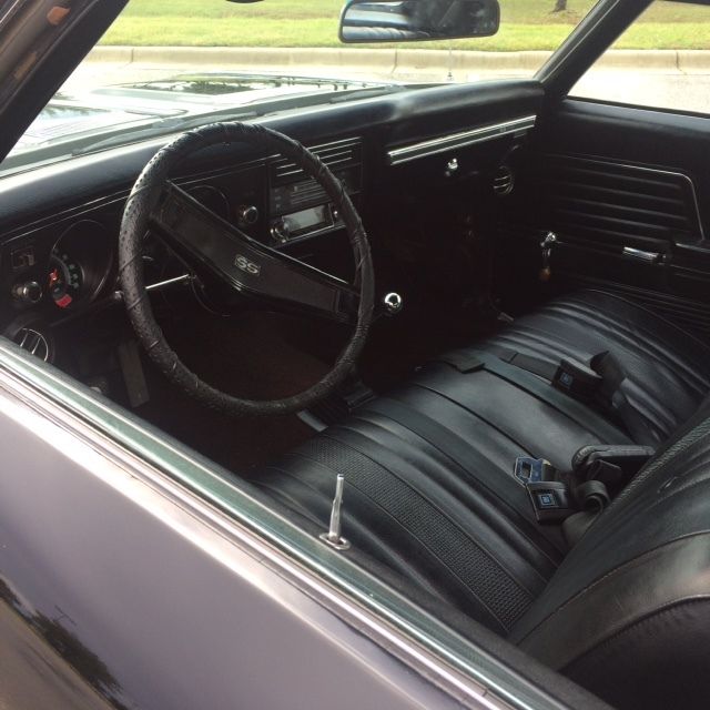 1969 Black Chevrolet Chevelle Coupe