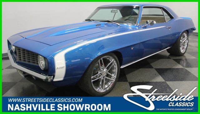 1969 Blue Chevrolet Camaro