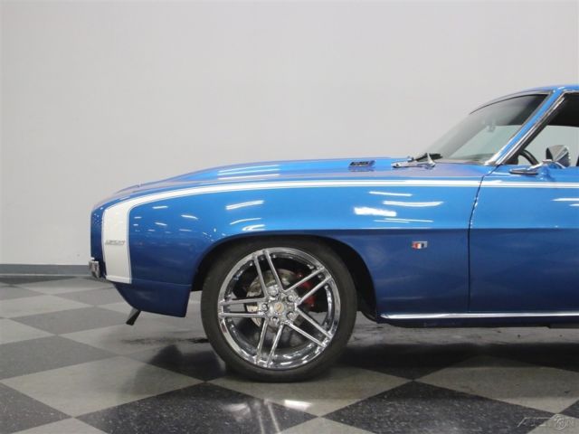 1969 Blue Chevrolet Camaro
