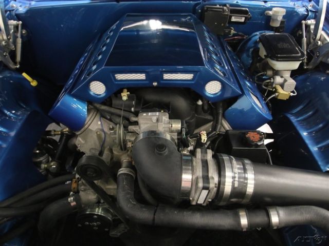 1969 Blue Chevrolet Camaro