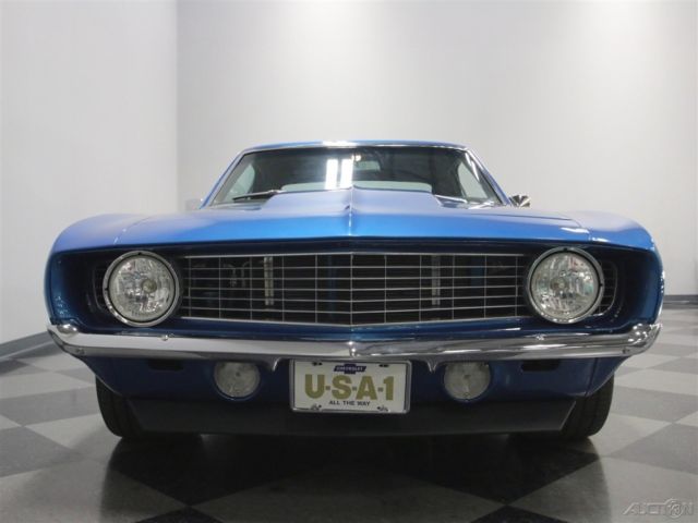 1969 Blue Chevrolet Camaro