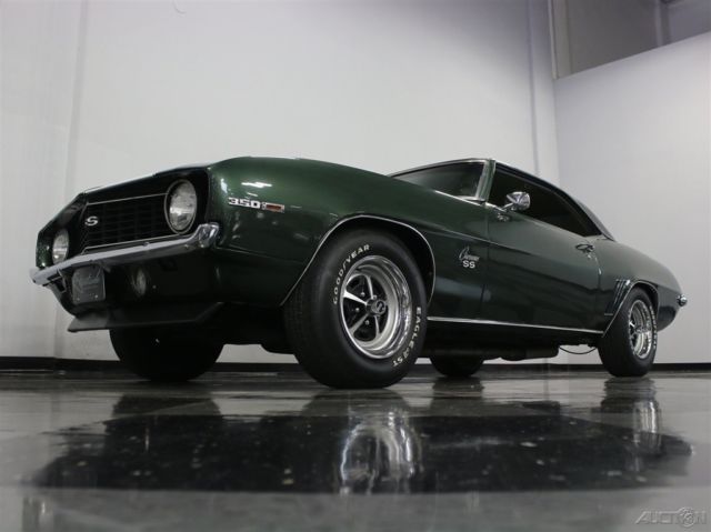 1969 Blue Chevrolet Camaro