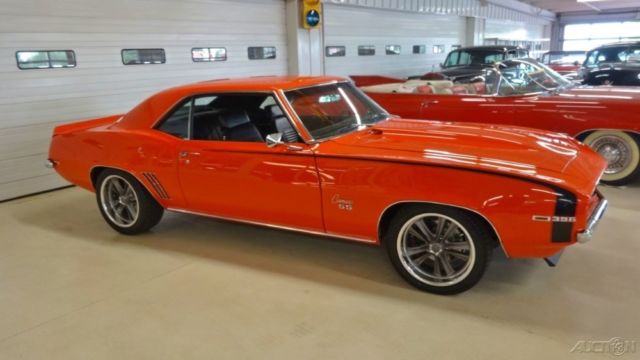 1969 Blue Chevrolet Camaro