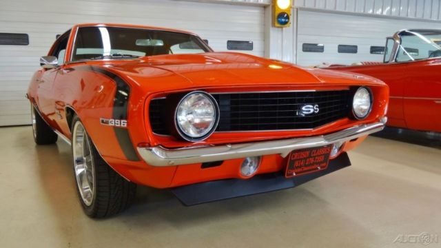 1969 Blue Chevrolet Camaro