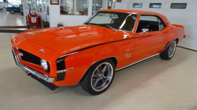 1969 Blue Chevrolet Camaro