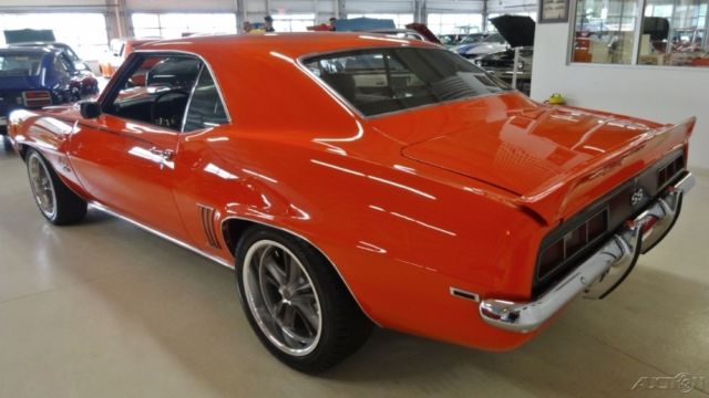 1969 Blue Chevrolet Camaro