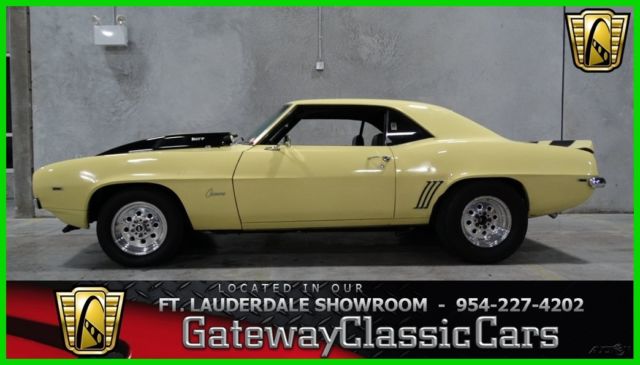 1969 Blue Chevrolet Camaro