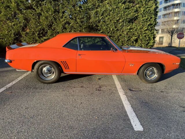 1969 Orange Chevrolet Camaro