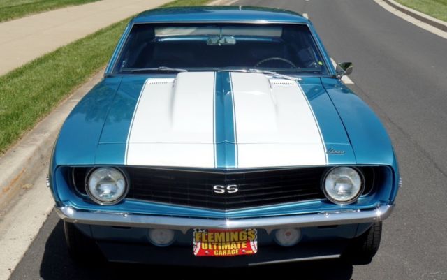 1969 Blue Chevrolet Camaro Coupe