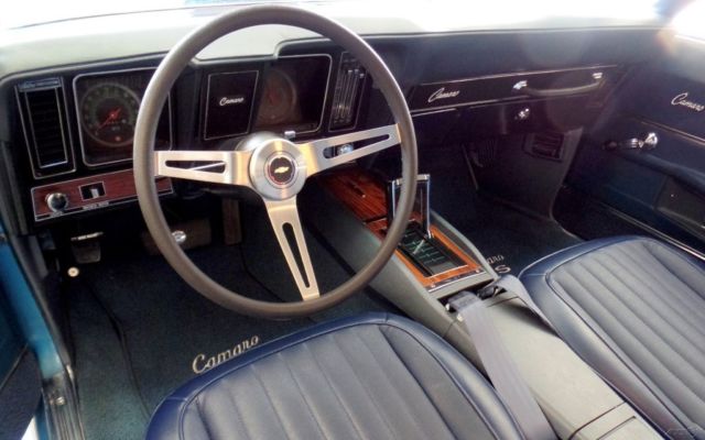 1969 Blue Chevrolet Camaro Coupe