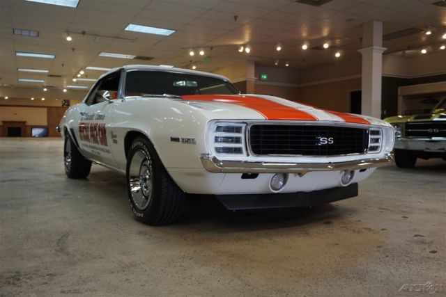 1969 Orange Chevrolet Camaro