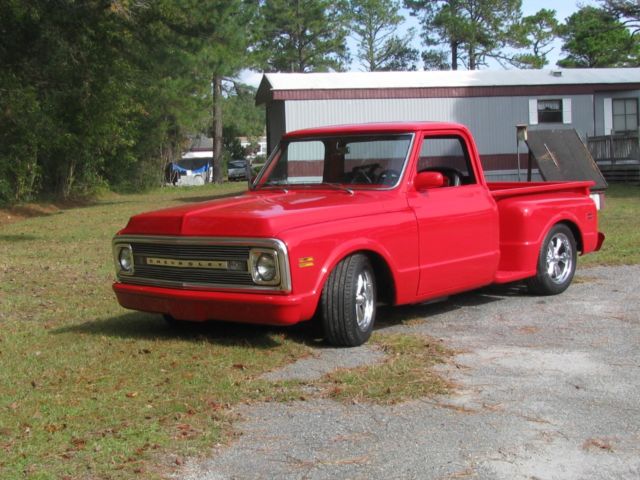 1969 Viper Red Chevrolet C-10