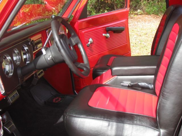 1969 Viper Red Chevrolet C-10