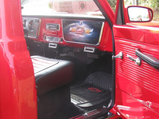 1969 Viper Red Chevrolet C-10