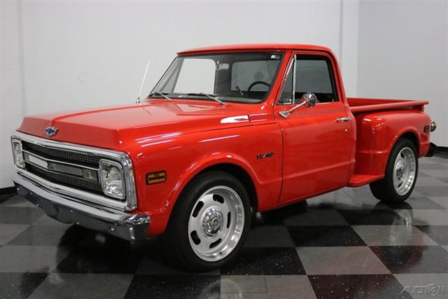 1969 Red Chevrolet C10