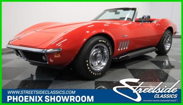 1969 Red Chevrolet Corvette