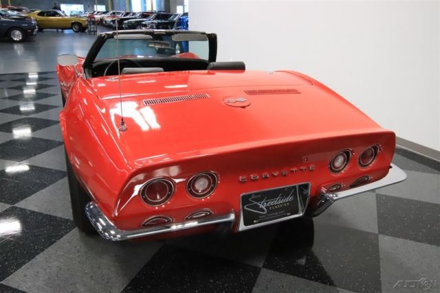 1969 Red Chevrolet Corvette