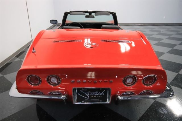 1969 Red Chevrolet Corvette
