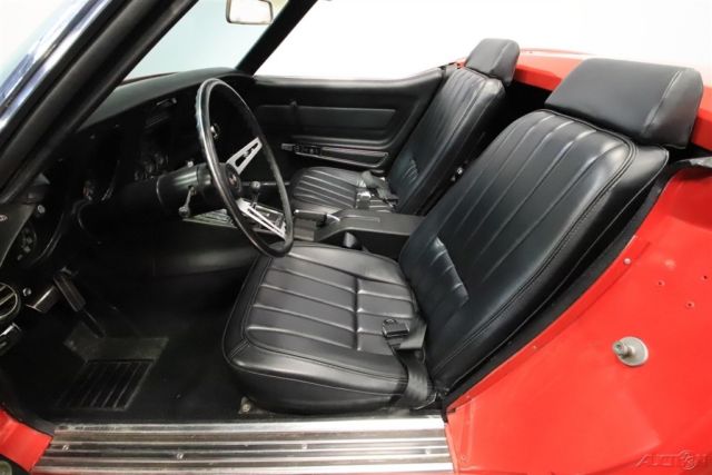 1969 Red Chevrolet Corvette