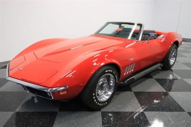 1969 Red Chevrolet Corvette
