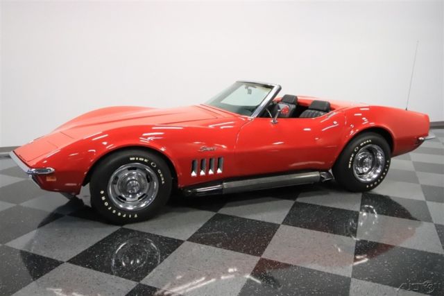1969 Red Chevrolet Corvette