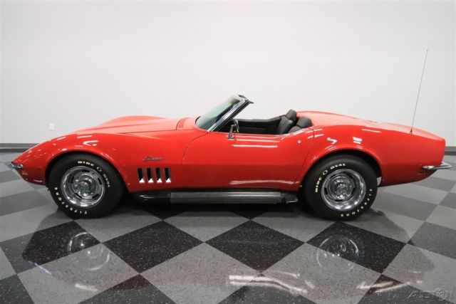 1969 Red Chevrolet Corvette