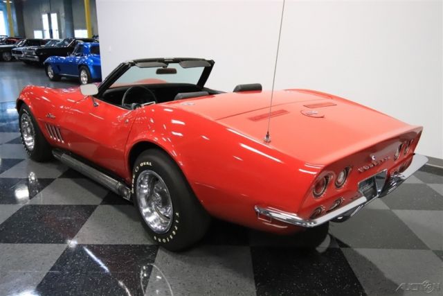 1969 Red Chevrolet Corvette
