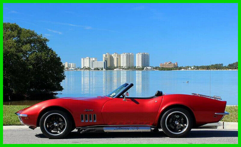 1969 Red Chevrolet Corvette