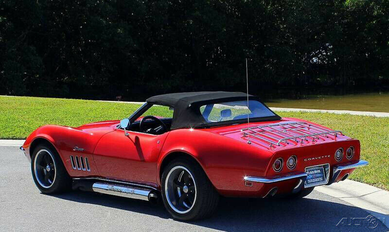 1969 Red Chevrolet Corvette