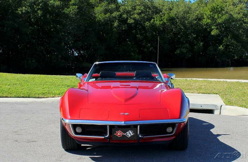 1969 Red Chevrolet Corvette