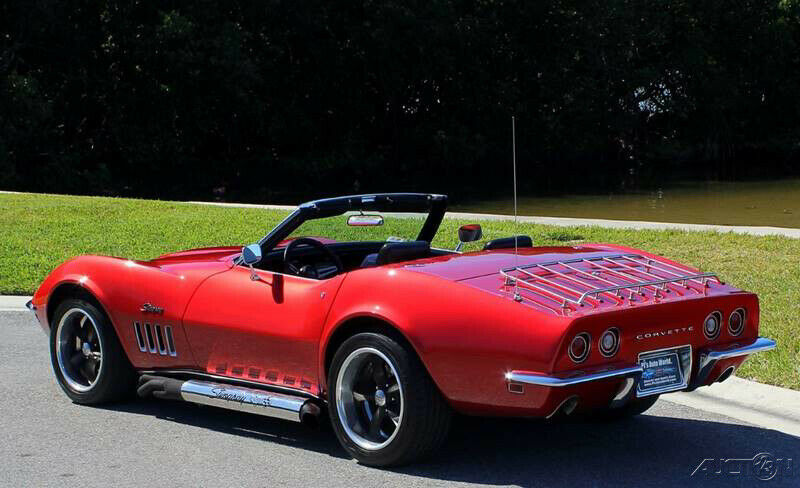 1969 Red Chevrolet Corvette