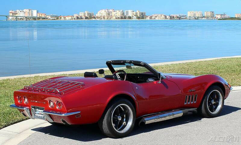 1969 Red Chevrolet Corvette