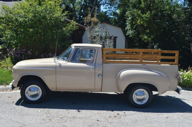 1960 Tan Studebaker Champ Standard Cab Pickup