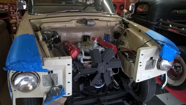 1960 Tan Studebaker Champ Standard Cab Pickup