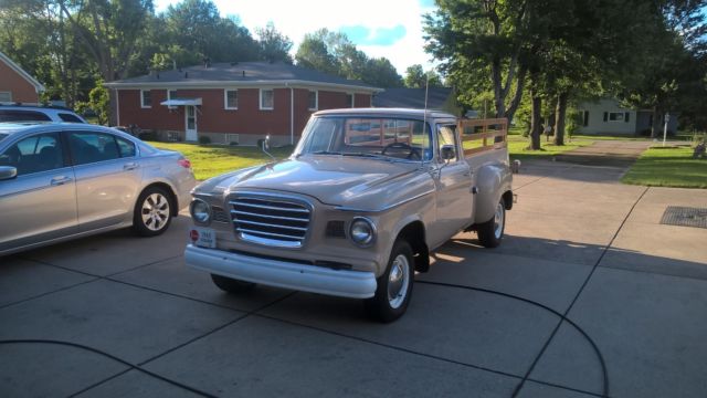 1960 Tan Studebaker Champ Standard Cab Pickup