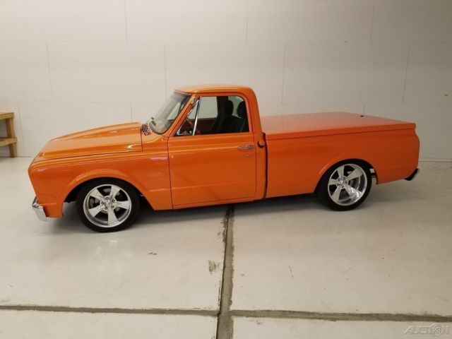 1969 Orange Chevrolet C-10 Pickup Truck