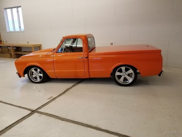 1969 Orange Chevrolet C-10 Pickup Truck