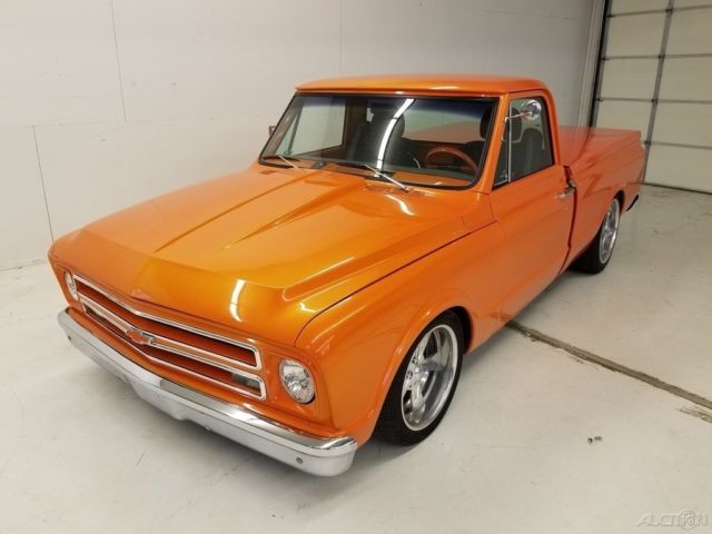 1969 Orange Chevrolet C-10 Pickup Truck