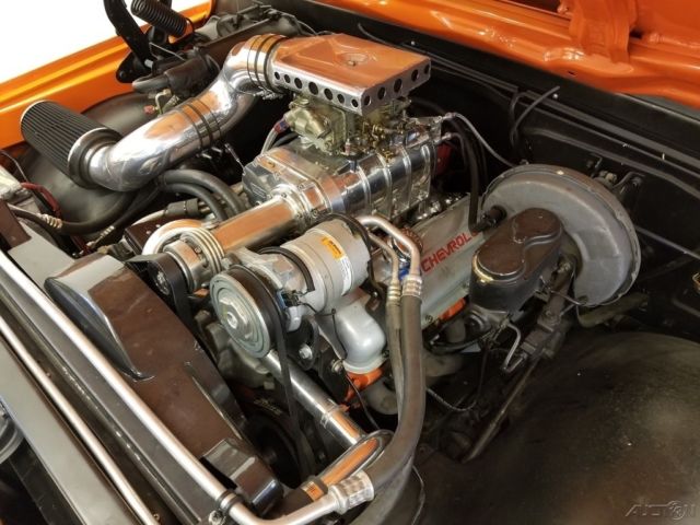 1969 Orange Chevrolet C-10 Pickup Truck