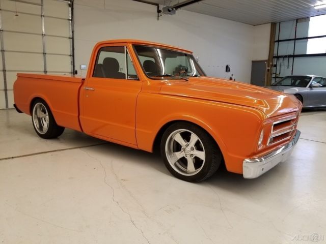 1969 Orange Chevrolet C-10 Pickup Truck