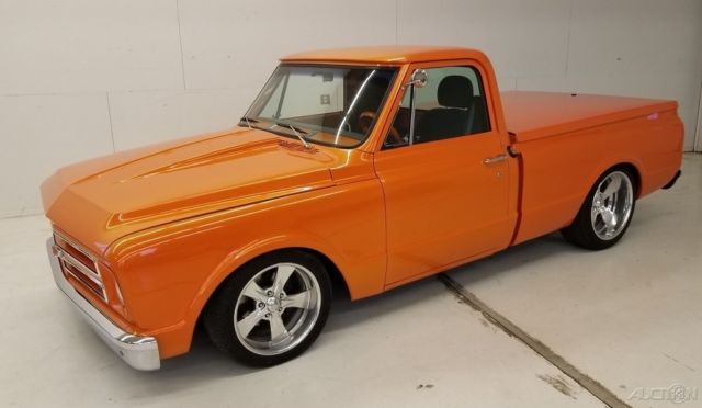1969 Orange Chevrolet C-10 Pickup Truck