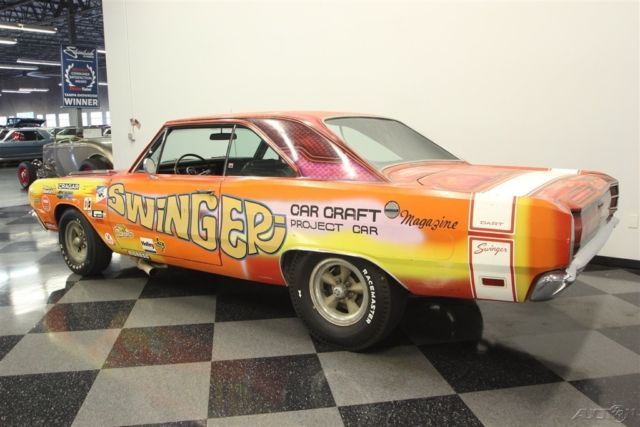 1969 Orange Dodge Dart