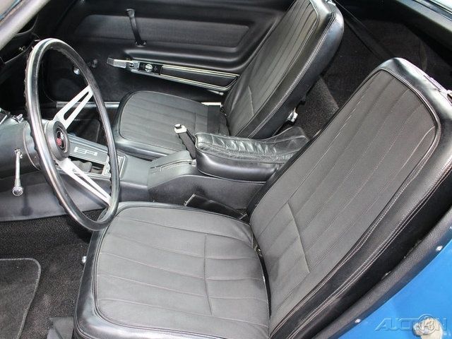 1969 Blue Chevrolet Corvette