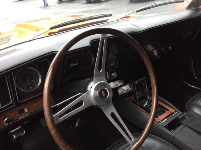 1969 Orange Chevrolet Camaro Coupe