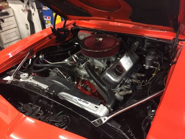 1969 Orange Chevrolet Camaro Coupe