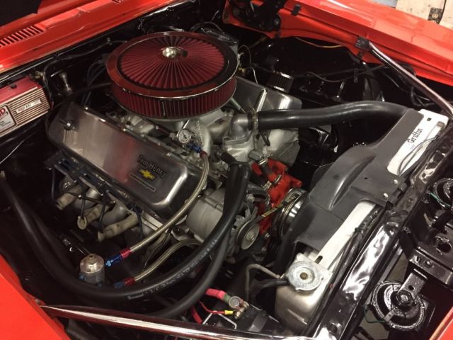 1969 Orange Chevrolet Camaro Coupe