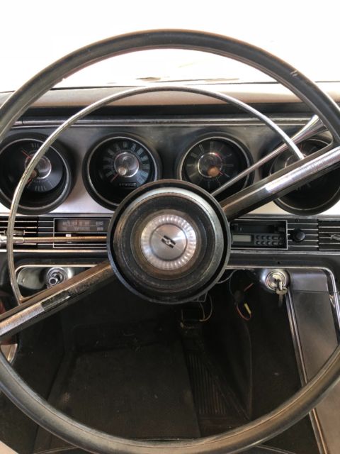 1969 Red Ford Thunderbird Sedan