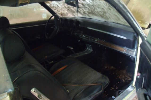 1969 Blue Ford Torino Convertible