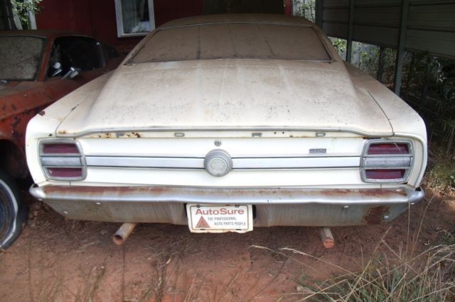 1969 Blue Ford Torino Convertible